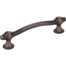 Hardware Resources 575-96DBAC - 96 mm Center-to-Center Brushed Oil Rubbed Bronze Syracuse Cabinet Bar Pull