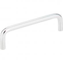 Hardware Resources S271-4PC - 4'' Center-to-Center Polished Chrome Torino Cabinet Wire Pull