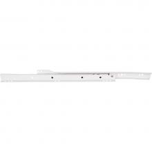 Hardware Resources 2030 - 12'' (300 mm) Economy Cream White Self-closing 3/4 extension Side Mount Epoxy Slide - Bu