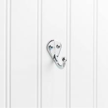 Hardware Resources YS05-175PC - 1-3/4'' Polished Chrome Traditional Single Prong Ball End Wall Mounted Hook