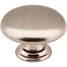 Hardware Resources 3950-SN - 1-3/16'' Diameter Satin Nickel Gatsby Cabinet Mushroom Knob