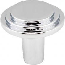 Hardware Resources 331PC - 1-1/8'' Diameter Polished Chrome Round Calloway Cabinet Knob