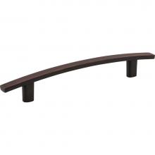 Hardware Resources 859-128DBAC - 128 mm Center-to-Center Brushed Oil Rubbed Bronze Square Thatcher Cabinet Bar Pull