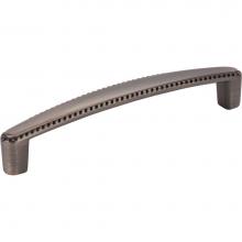 Hardware Resources Z115-128BNBDL - 128 mm Center-to-Center Brushed Pewter Rope Detailed Lindos Cabinet Pull