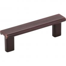 Hardware Resources 183-3DBAC - 3'' Center-to-Center Brushed Oil Rubbed Bronze Square Park Cabinet Pull