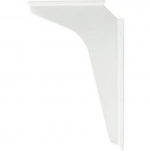 Hardware Resources WB5-WH - 5'' x 8'' White Workstation Bracket Sold by the Pair