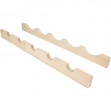 Hardware Resources BR24 - 24'' Maple Bottle Rack