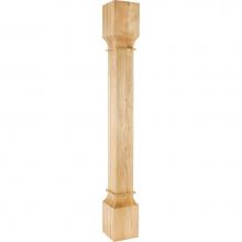 Hardware Resources P35-5-42-CH - 5'' W x 5'' D x 42'' H Cherry Square Post