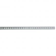 Hardware Resources TRK01-96ZN - 96'' Zinc Single-Track Shelf Standard