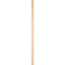 Hardware Resources RMH58OK-8 - Rope Moulding Half Round