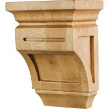 Hardware Resources CORO-6-WB - 3'' W x 2'' D x 4'' H White Birch Mission Corbel