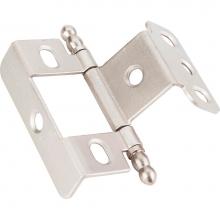 Hardware Resources 0128SN - 270 degree Full Wrap for 3/4'' Frame x 3/4'' Door, Inset Flush Ball Tip Hinge