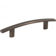 Hardware Resources 859-96BNBDL - 96 mm Center-to-Center Brushed Pewter Square Thatcher Cabinet Bar Pull