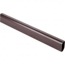 Hardware Resources 15302ORB-2 - Dark Bronze 1.0 mm x 8'' Long Oval Aluminum Closet Rod