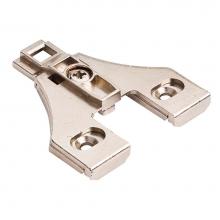 Hardware Resources 400.3723.75 - Heavy Duty 0 mm Cam Adj Zinc Die Cast Plate Recommended for 125 degree Hinge for 500 Series Euro H
