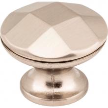 Hardware Resources 423SN - 1-3/16'' Diameter Satin Nickel Faceted Geometric Drake Cabinet Knob