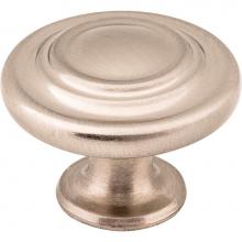 Hardware Resources 107SN - 1-5/16'' Diameter Satin Nickel Round Arcadia Cabinet Knob