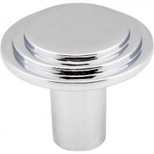 Hardware Resources 331L-PC - 1-1/4'' Diameter Polished Chrome Round Calloway Cabinet Knob