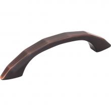 Hardware Resources 423-3DBAC - 3'' Center-to-Center Brushed Oil Rubbed Bronze Arched Geometric Drake Cabinet Pull