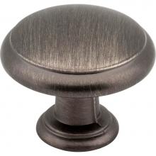 Hardware Resources 3940-BNBDL - 1-3/16'' Diameter Brushed Pewter Gatsby Cabinet Mushroom Knob