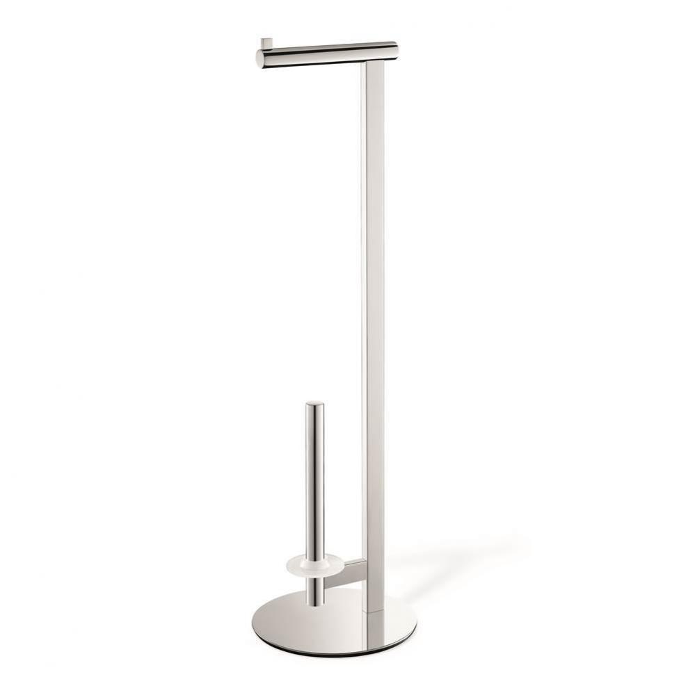 28'' x ø 7.875'' Scala Toilet Paper Butler - Chrome