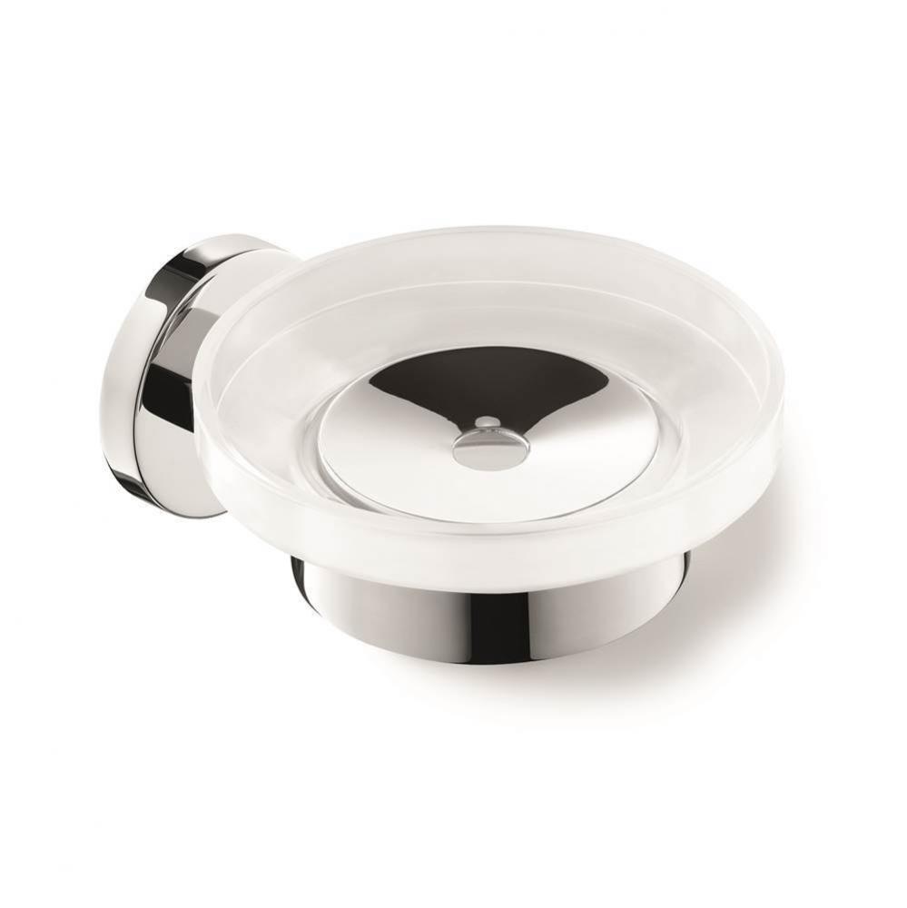 WHILE STOCKS LAST - ø 4.5'' Scala Soap Dish - Chrome