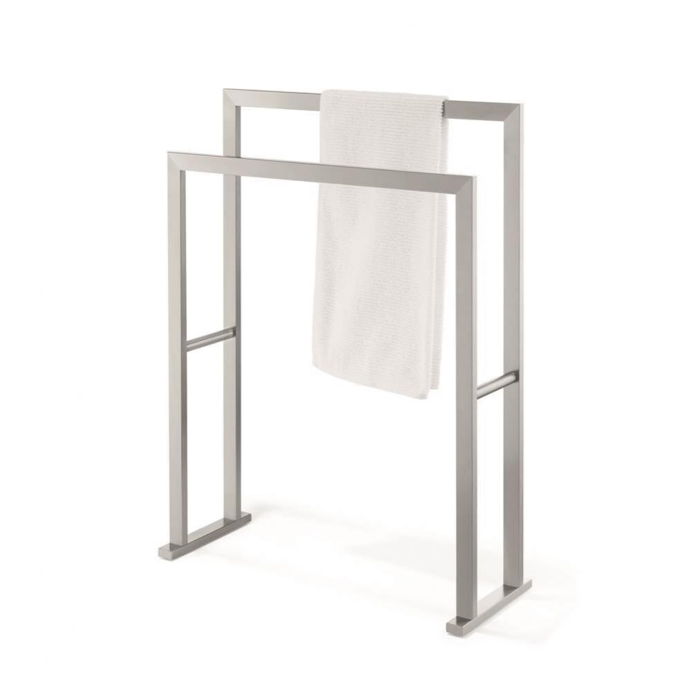 31.5'' x 24'' x 9'' Linea Towel Stand - Stainless Steel