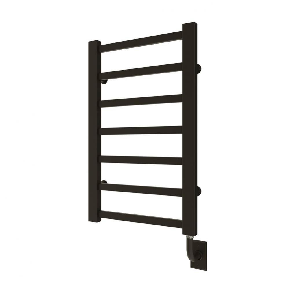 19.5''x31'' Milano Hydronic Towel Warmer - Matte Black