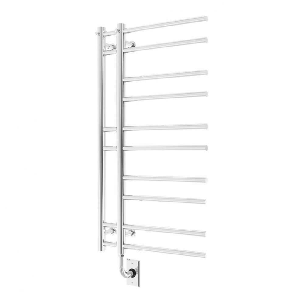 19.5''x37'' Ortona Hydronic Towel Warmer - Chrome