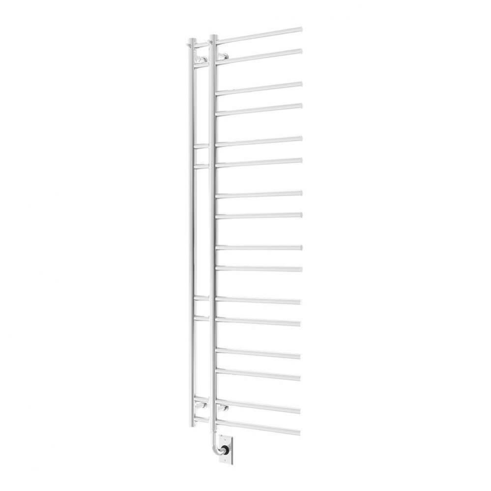 19.5''x60.5'' Ortona Hydronic Towel Warmer - Chrome