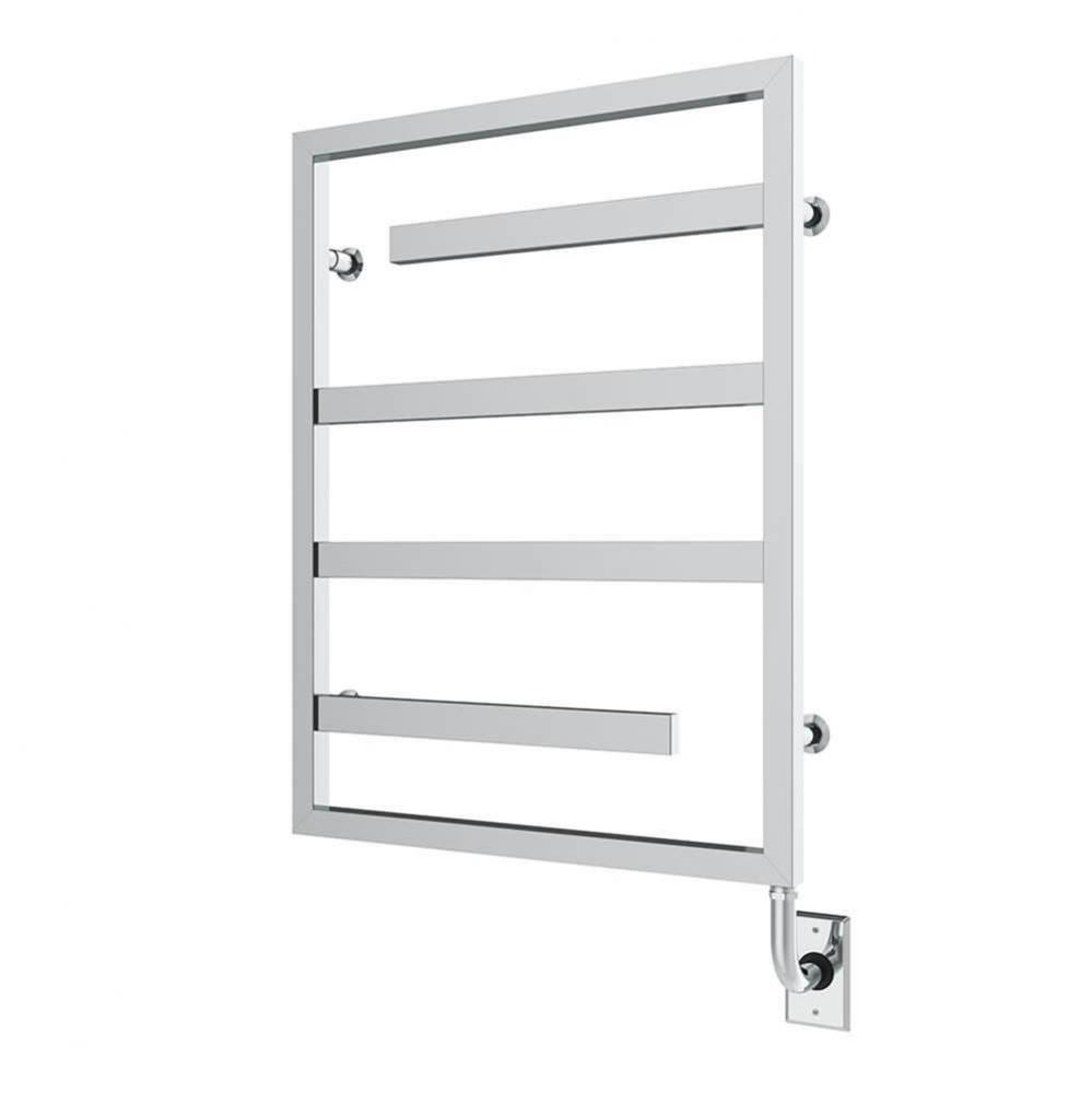 23.5''x31'' Vasto Hydronic Towel Warmer - Chrome