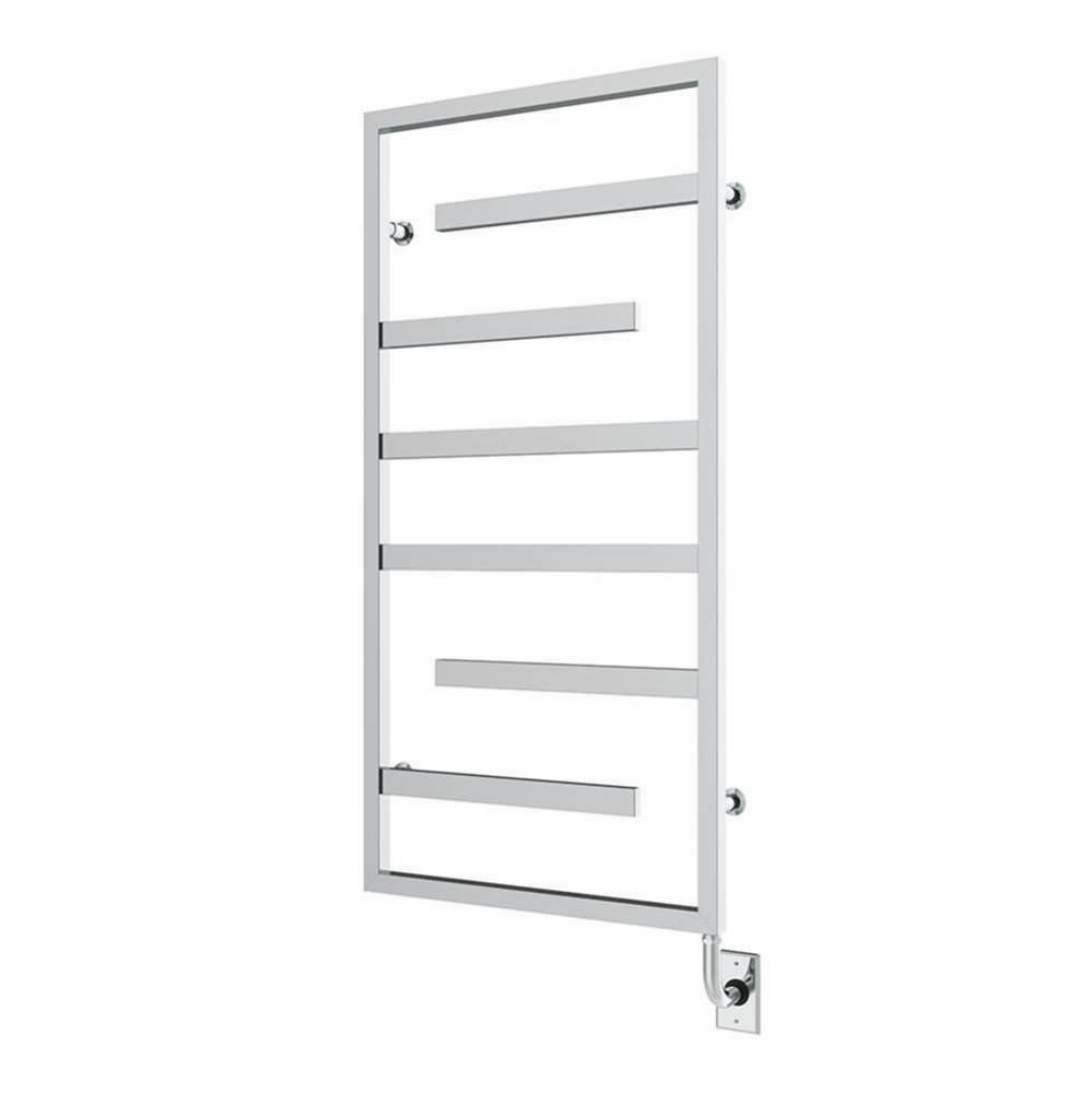 23.5''x47.5'' Vasto Hydronic Towel Warmer - Chrome