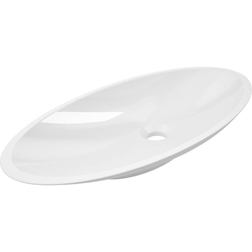 Caccini Vessel Sink - Gloss White