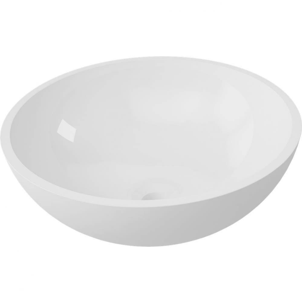 Gabrielli Vessel Sink - Gloss White