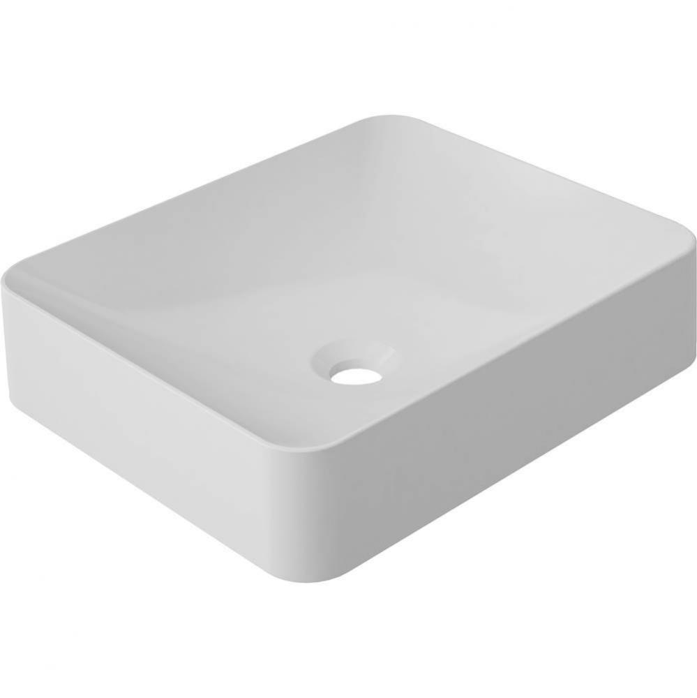 Martini Vessel Sink - Gloss White