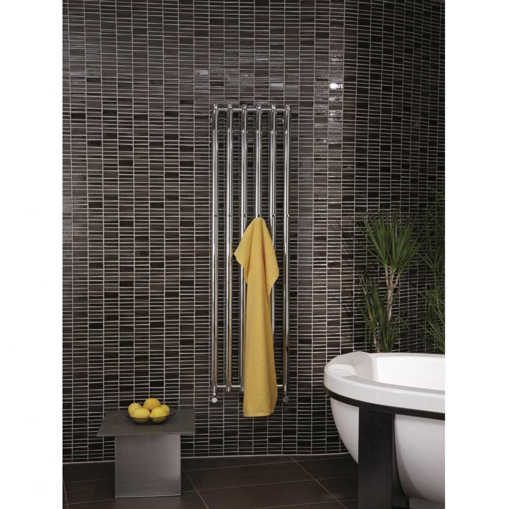 16.5''x59'' Rosendal Hydronic Towel Warmer - Chrome