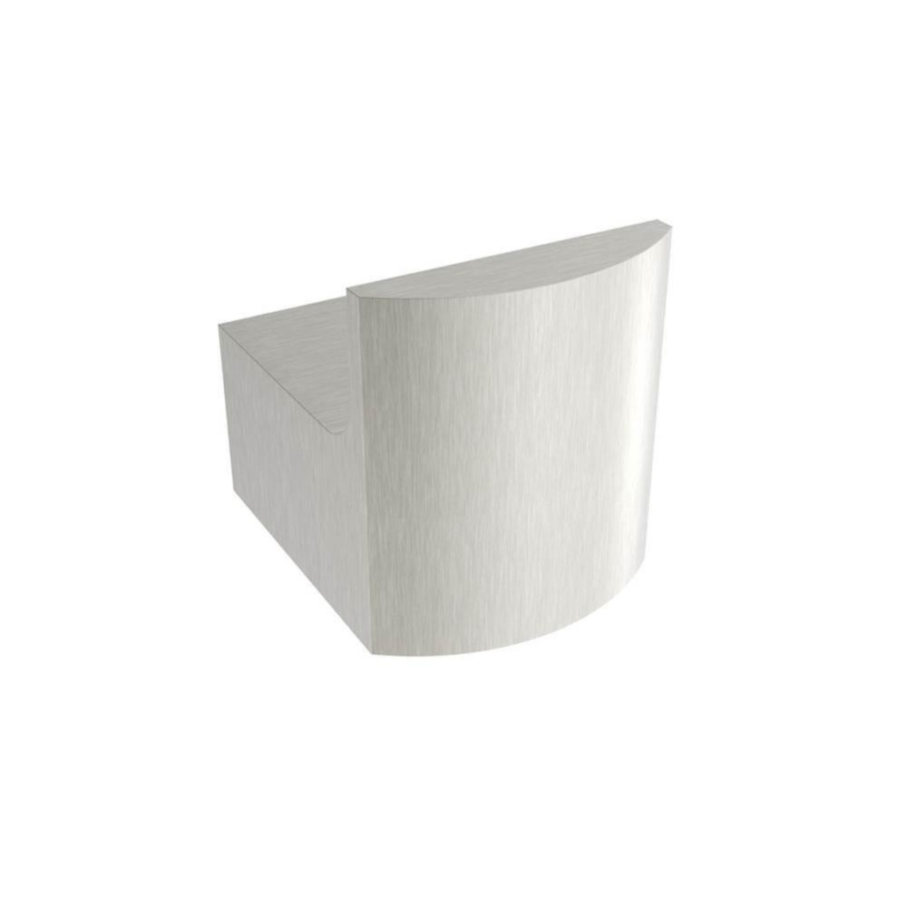 Flow Towel Hook - Brushed Nickel