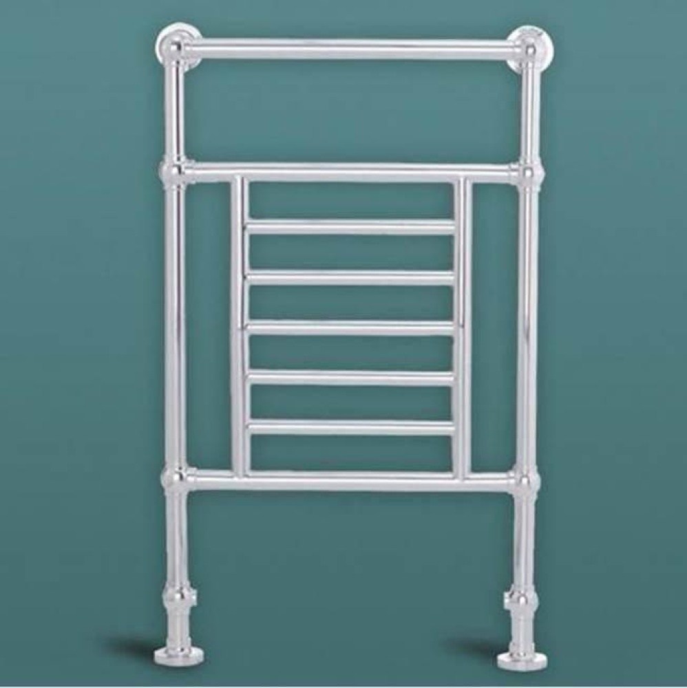 Thames Electric Hardwired Floor Standing Towel Warmer - Chrome