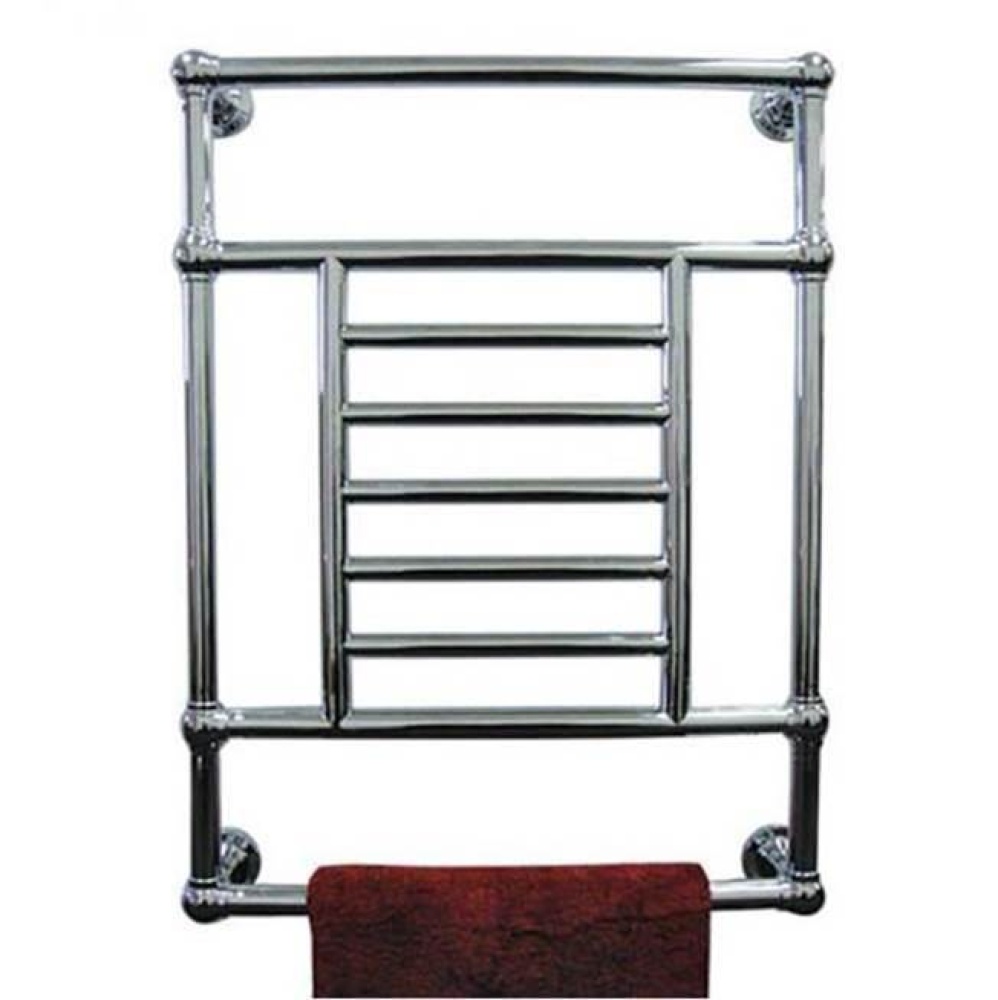 Thames Electric Plug-In Wall-Mounted Towel Warmer - Chrome
