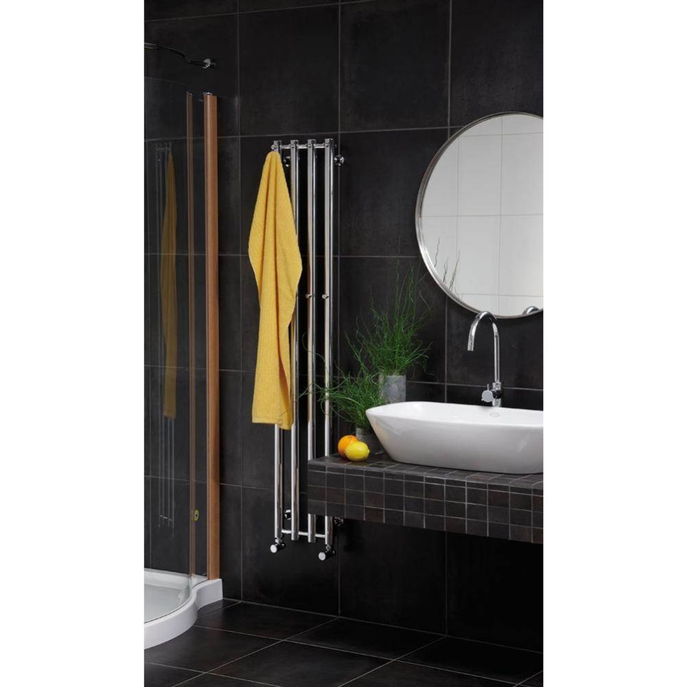 16.5''x37.5'' Rosendal Hydronic Towel Warmer - Chrome