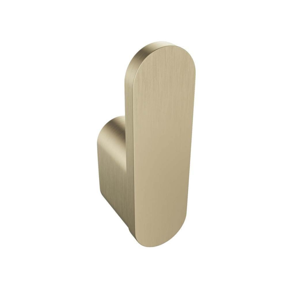 Flow Towel Hook - Brushed Gold Light