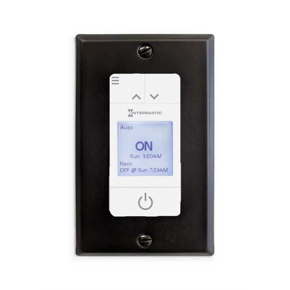 110V Programmable Wifi Control - Matte Black