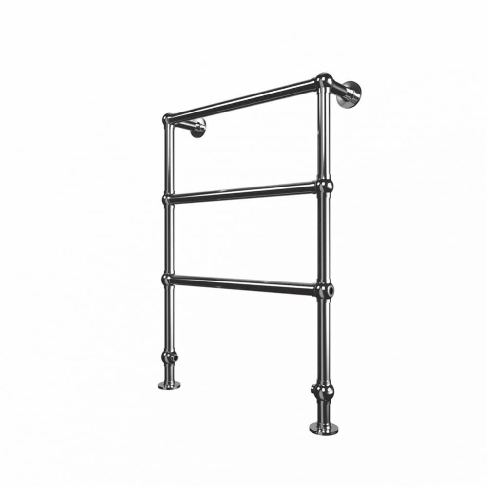 Woodstock Hydronic Towel Warmer - Chrome