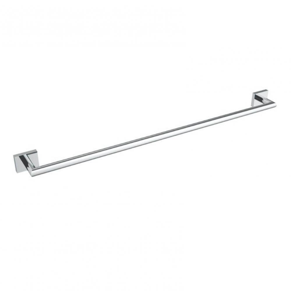 Crater 30'' Towel Bar - Chrome