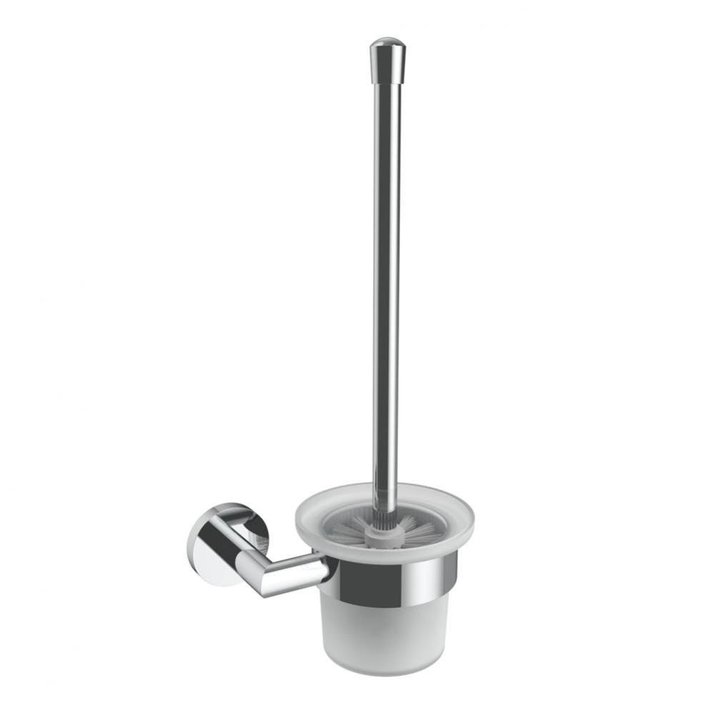 Summit Wall-Mounted Toilet Brush - Chrome