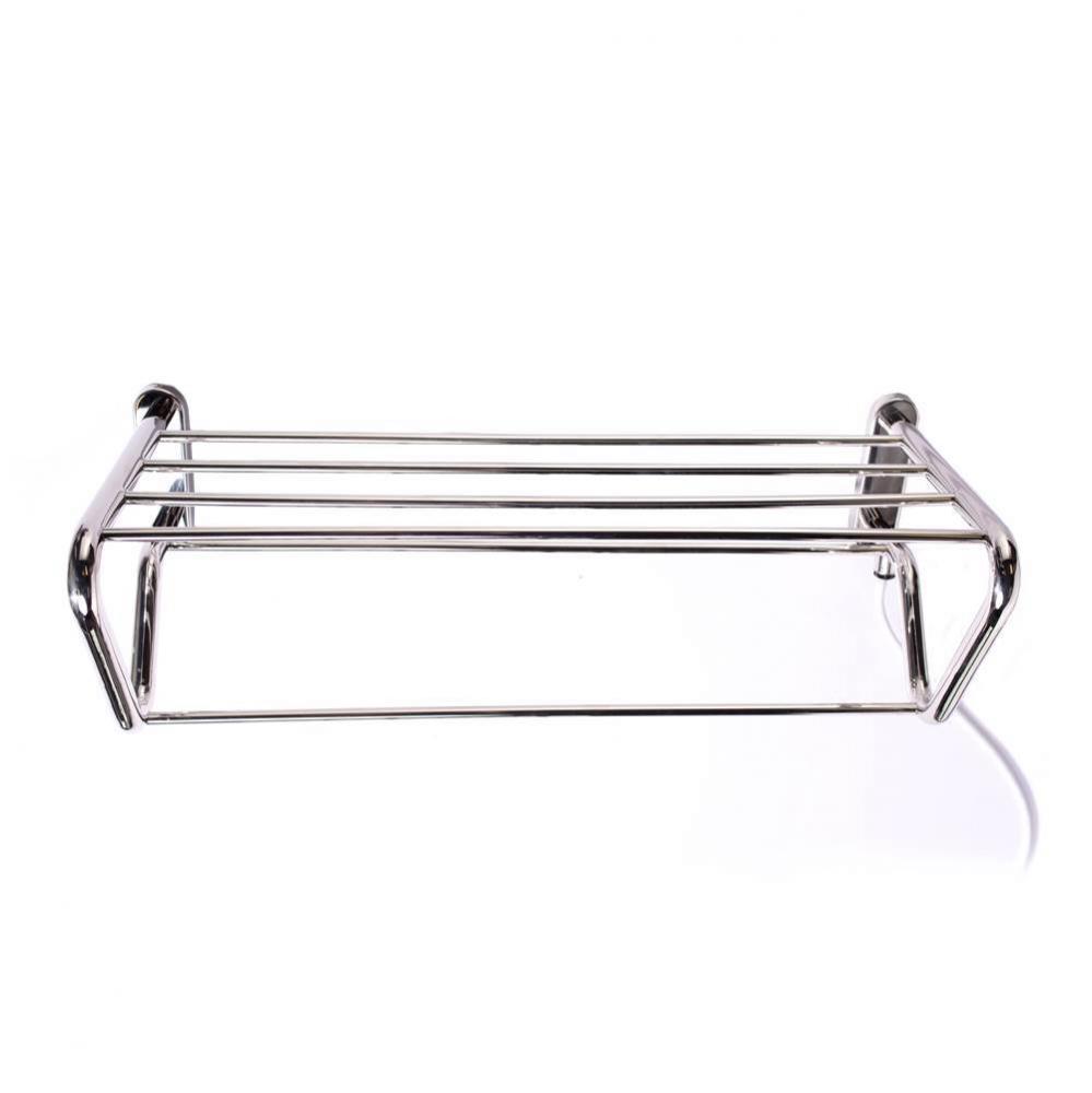 24''x9'' Kontour Turn Electric Plug-In Towel Warmer - Chrome