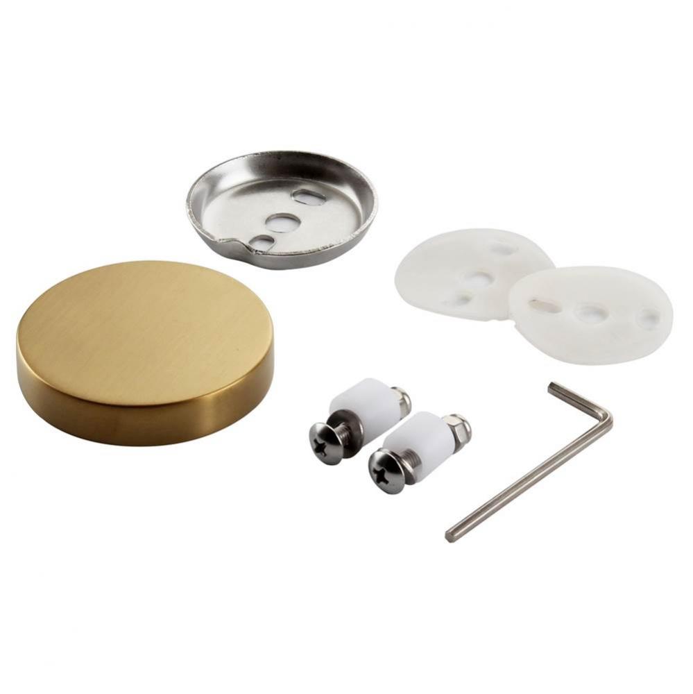 Glass Mounting Kit (Ember, Glow, Lava, Summit) - PVD Brushed Gold