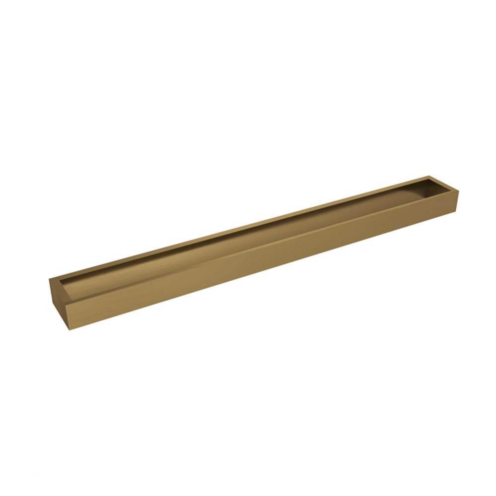 Erupt 24'' Towel Bar - Brushed Gold Dark