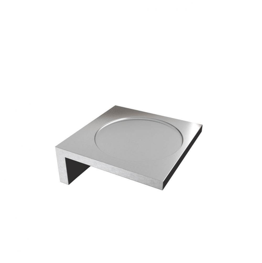 Erupt Soap Dish Holder - Brushed Nickel