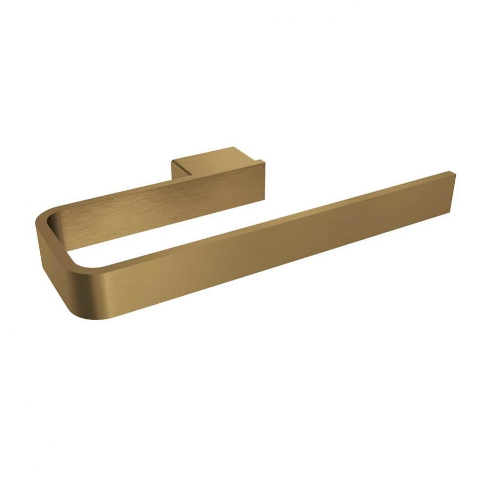 Cinder 8'' Towel Bar - Brushed Gold Dark